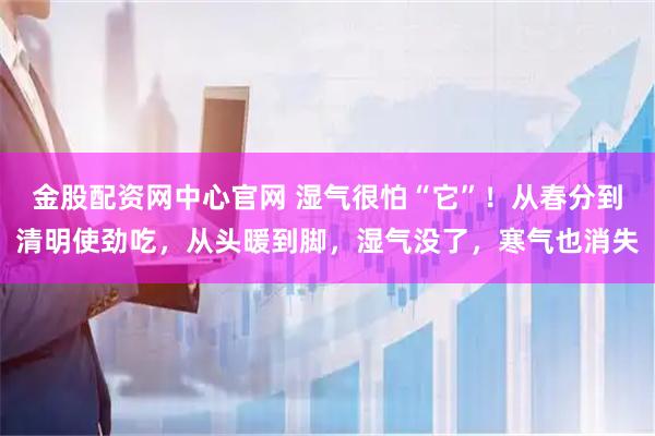 金股配资网中心官网 湿气很怕“它”！从春分到清明使劲吃，从头暖到脚，湿气没了，寒气也消失